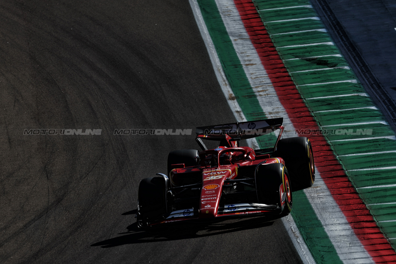 GP IMOLA, Charles Leclerc (MON) Ferrari SF-24.

17.05.2024. Formula 1 World Championship, Rd 7, Emilia Romagna Grand Prix, Imola, Italy, Practice Day.

 - www.xpbimages.com, EMail: requests@xpbimages.com © Copyright: Staley / XPB Images