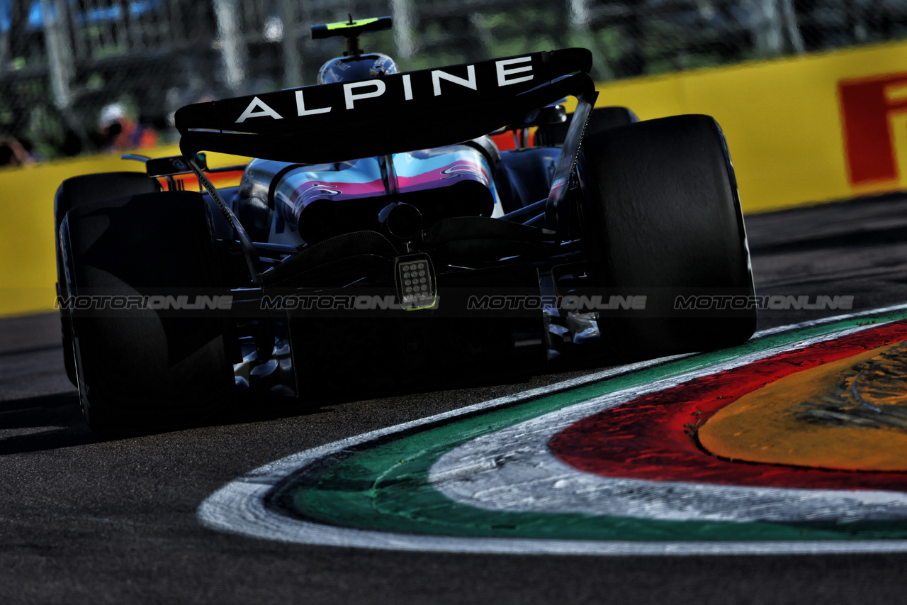 GP IMOLA, Pierre Gasly (FRA) Alpine F1 Team A524.

17.05.2024. Formula 1 World Championship, Rd 7, Emilia Romagna Grand Prix, Imola, Italy, Practice Day.

 - www.xpbimages.com, EMail: requests@xpbimages.com © Copyright: Staley / XPB Images