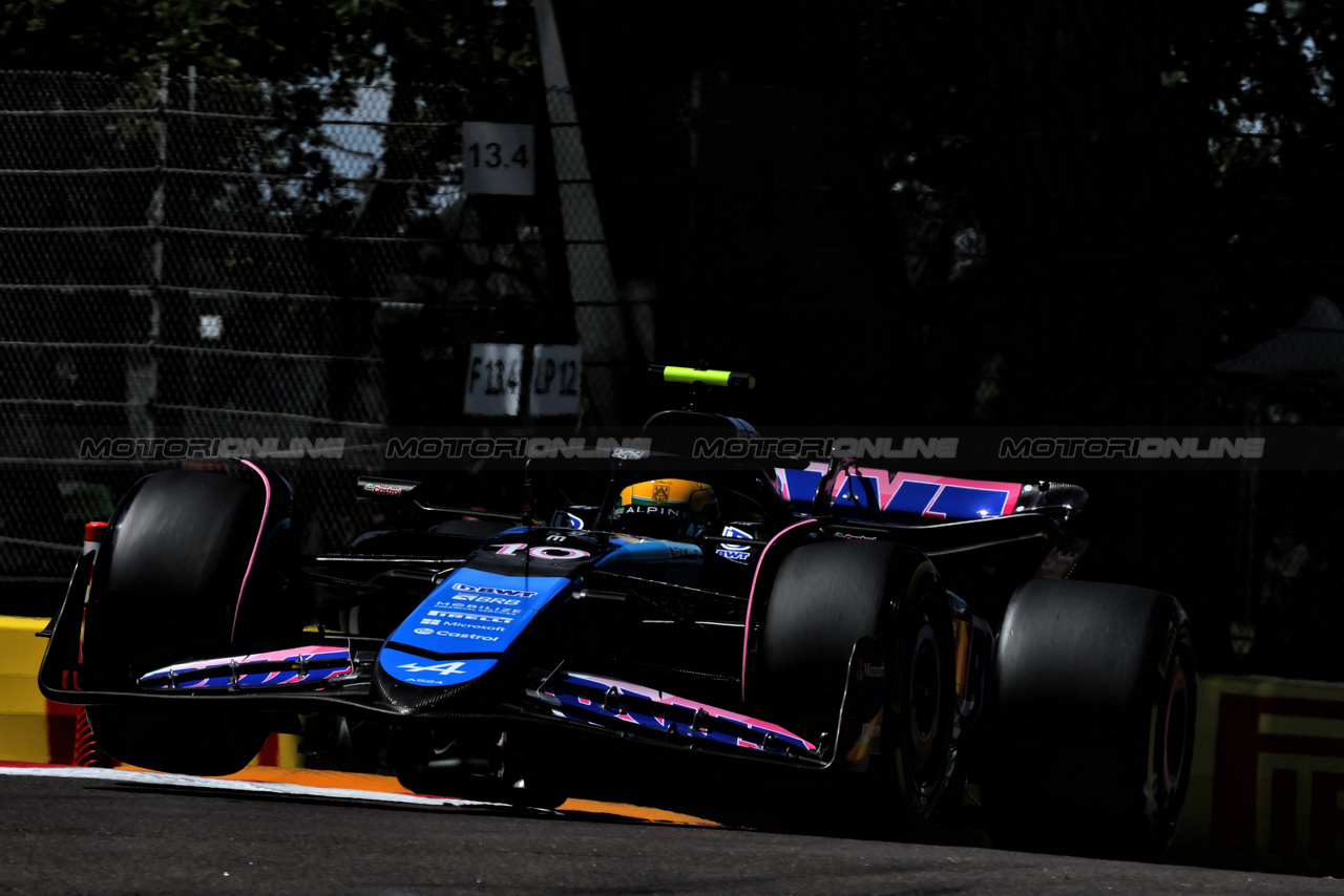 GP IMOLA, Pierre Gasly (FRA) Alpine F1 Team A524.

17.05.2024. Formula 1 World Championship, Rd 7, Emilia Romagna Grand Prix, Imola, Italy, Practice Day.

 - www.xpbimages.com, EMail: requests@xpbimages.com © Copyright: Staley / XPB Images