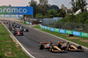 GP ITALIA, Oscar Piastri (AUS) McLaren MCL38 e Lando Norris (GBR) McLaren MCL38 battle for the lead at the partenza of the race.

01.09.2024. Formula 1 World Championship, Rd 16, Italian Grand Prix, Monza, Italy, Gara Day.

 - www.xpbimages.com, EMail: requests@xpbimages.com © Copyright: Coates / XPB Images