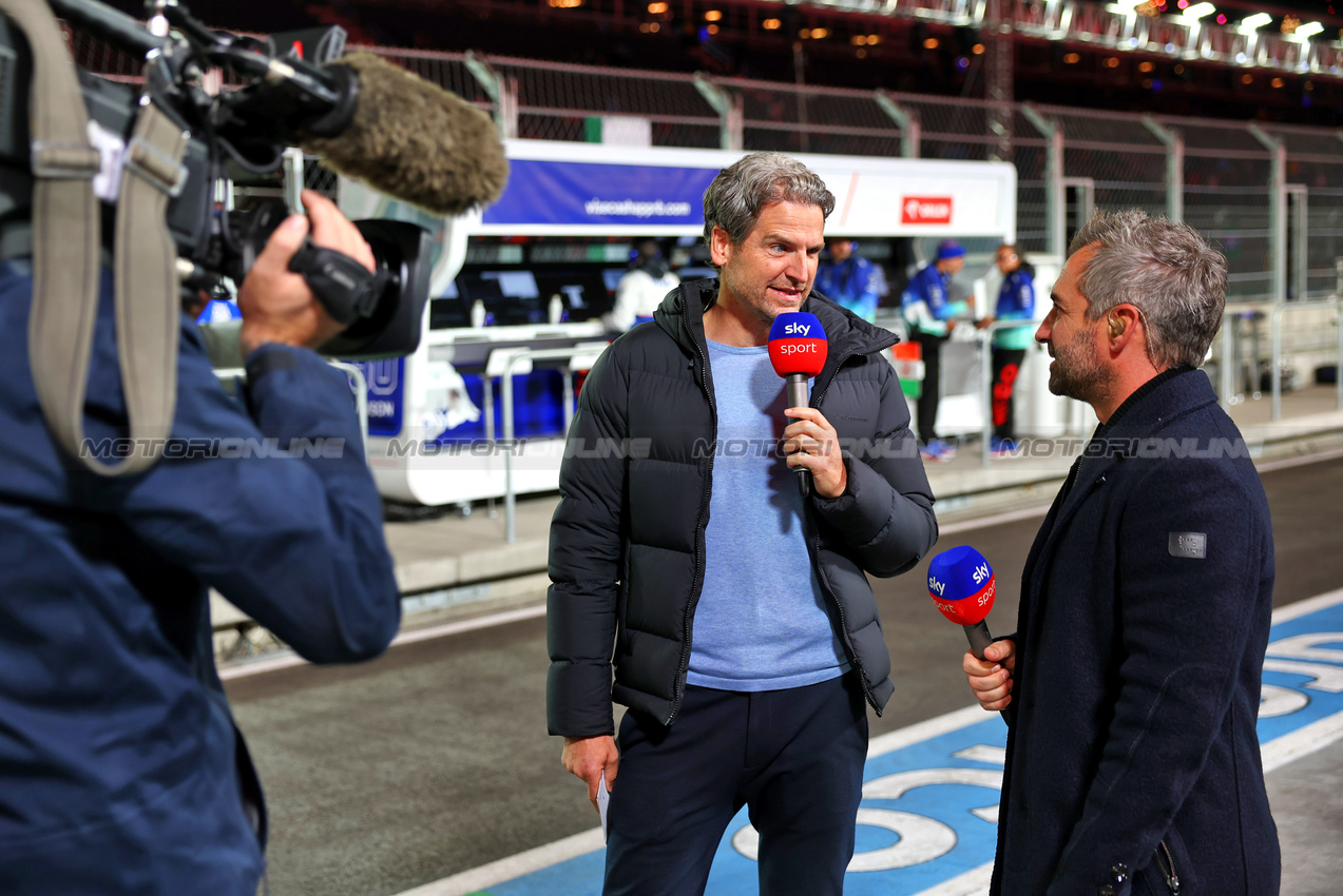 GP LAS VEGAS, Sky Sport F1 Germany.

21.11.2024. Formula 1 World Championship, Rd 22, Las Vegas Grand Prix, Las Vegas, Nevada, USA, Practice Day

- www.xpbimages.com, EMail: requests@xpbimages.com © Copyright: Batchelor / XPB Images