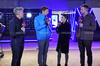 GP LAS VEGAS, (L to R): Simon Lazenby (GBR) Sky Sports F1 TV Presenter; James Vowles (GBR) Williams Racing Team Principal; Danica Patrick (USA) Sky Sports F1 Presenter; e Jenson Button (GBR) Sky Sports F1 Presenter / Williams Racing Senior Advisor.

21.11.2024. Formula 1 World Championship, Rd 22, Las Vegas Grand Prix, Las Vegas, Nevada, USA, Practice Day

- www.xpbimages.com, EMail: requests@xpbimages.com © Copyright: Bearne / XPB Images