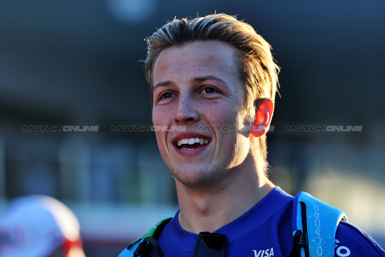 GP LAS VEGAS, Liam Lawson (NZL) RB.

20.11.2024. Formula 1 World Championship, Rd 22, Las Vegas Grand Prix, Las Vegas, Nevada, USA, Preparation Day.

- www.xpbimages.com, EMail: requests@xpbimages.com © Copyright: Batchelor / XPB Images