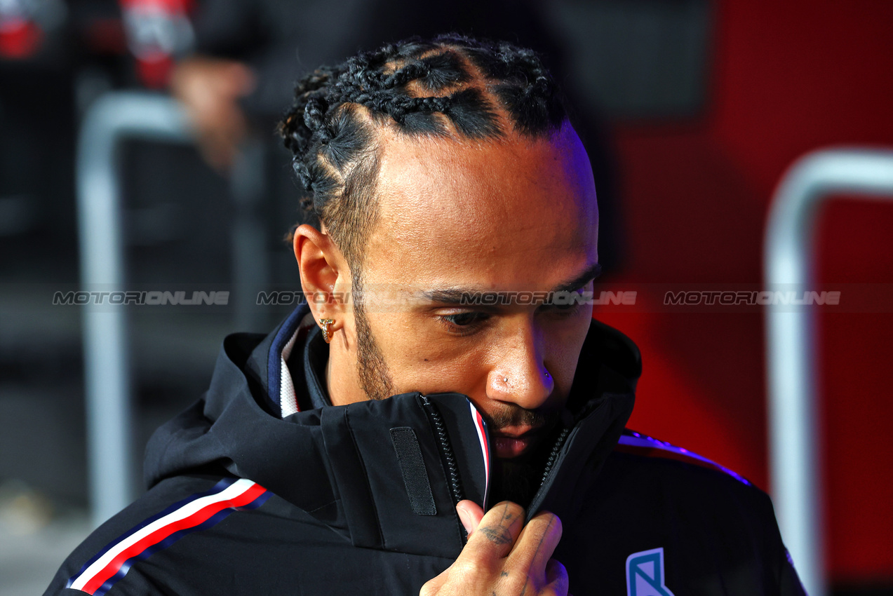 GP LAS VEGAS, Lewis Hamilton (GBR) Mercedes AMG F1.

20.11.2024. Formula 1 World Championship, Rd 22, Las Vegas Grand Prix, Las Vegas, Nevada, USA, Preparation Day.

 - www.xpbimages.com, EMail: requests@xpbimages.com © Copyright: Coates / XPB Images