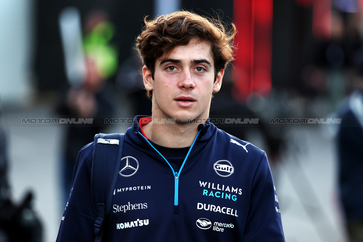 GP LAS VEGAS, Franco Colapinto (ARG) Williams Racing.

20.11.2024. Formula 1 World Championship, Rd 22, Las Vegas Grand Prix, Las Vegas, Nevada, USA, Preparation Day.

- www.xpbimages.com, EMail: requests@xpbimages.com © Copyright: Moy / XPB Images
