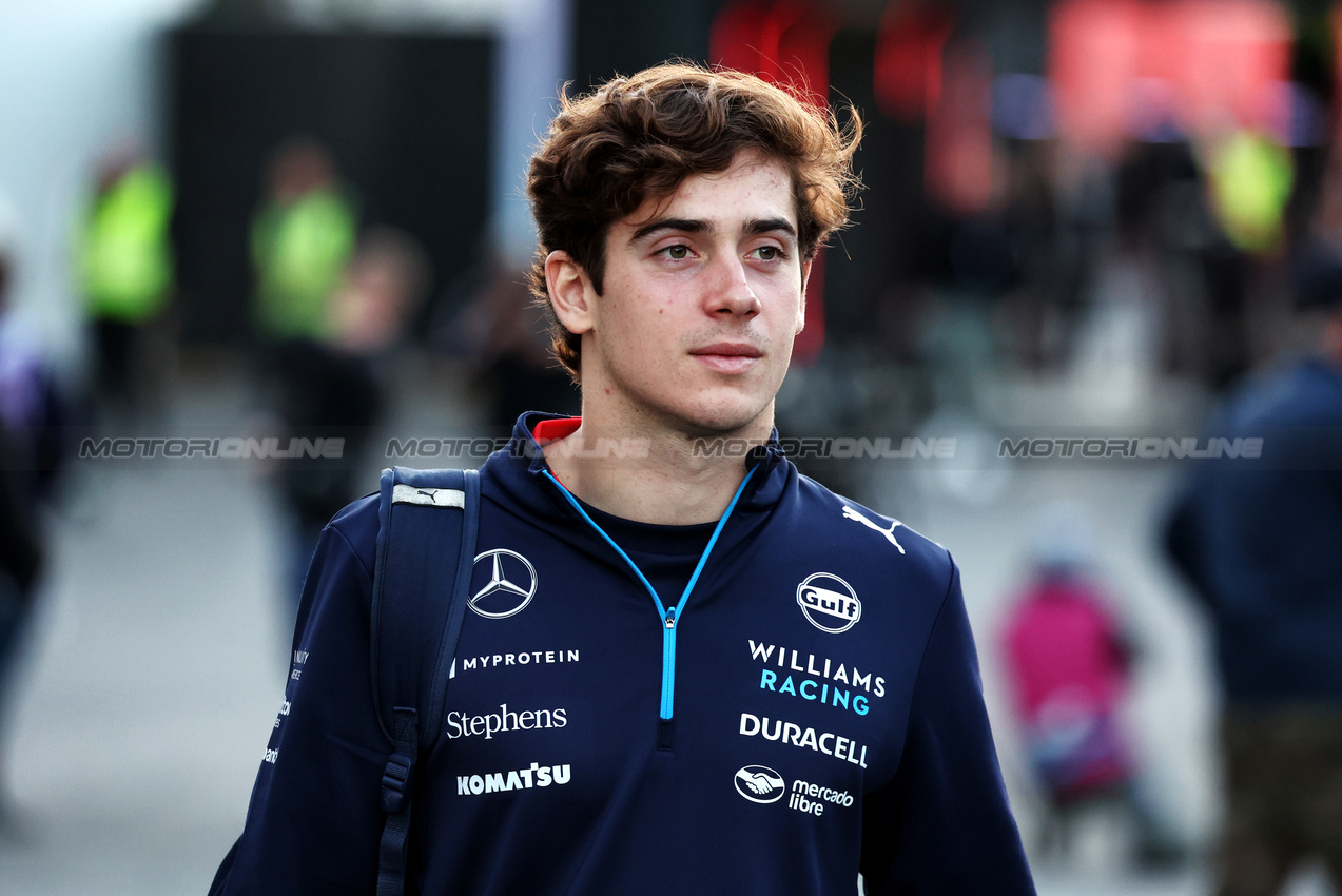 GP LAS VEGAS, Franco Colapinto (ARG) Williams Racing.

20.11.2024. Formula 1 World Championship, Rd 22, Las Vegas Grand Prix, Las Vegas, Nevada, USA, Preparation Day.

- www.xpbimages.com, EMail: requests@xpbimages.com © Copyright: Moy / XPB Images