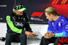 GP LAS VEGAS, (L to R): Valtteri Bottas (FIN) Sauber e Liam Lawson (NZL) RB in the FIA Press Conference.

20.11.2024. Formula 1 World Championship, Rd 22, Las Vegas Grand Prix, Las Vegas, Nevada, USA, Preparation Day.

- www.xpbimages.com, EMail: requests@xpbimages.com © Copyright: Batchelor / XPB Images