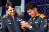 GP LAS VEGAS, (L to R): Oscar Piastri (AUS) McLaren with team mate Lando Norris (GBR) McLaren.

20.11.2024. Formula 1 World Championship, Rd 22, Las Vegas Grand Prix, Las Vegas, Nevada, USA, Preparation Day.

 - www.xpbimages.com, EMail: requests@xpbimages.com © Copyright: Coates / XPB Images