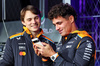 GP LAS VEGAS, (L to R): Oscar Piastri (AUS) McLaren with team mate Lando Norris (GBR) McLaren.

20.11.2024. Formula 1 World Championship, Rd 22, Las Vegas Grand Prix, Las Vegas, Nevada, USA, Preparation Day.

- www.xpbimages.com, EMail: requests@xpbimages.com © Copyright: Batchelor / XPB Images
