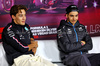 GP LAS VEGAS, (L to R): George Russell (GBR) Mercedes AMG F1 e Esteban Ocon (FRA) Alpine F1 Team in the FIA Press Conference.

20.11.2024. Formula 1 World Championship, Rd 22, Las Vegas Grand Prix, Las Vegas, Nevada, USA, Preparation Day.

- www.xpbimages.com, EMail: requests@xpbimages.com © Copyright: Charniaux / XPB Images