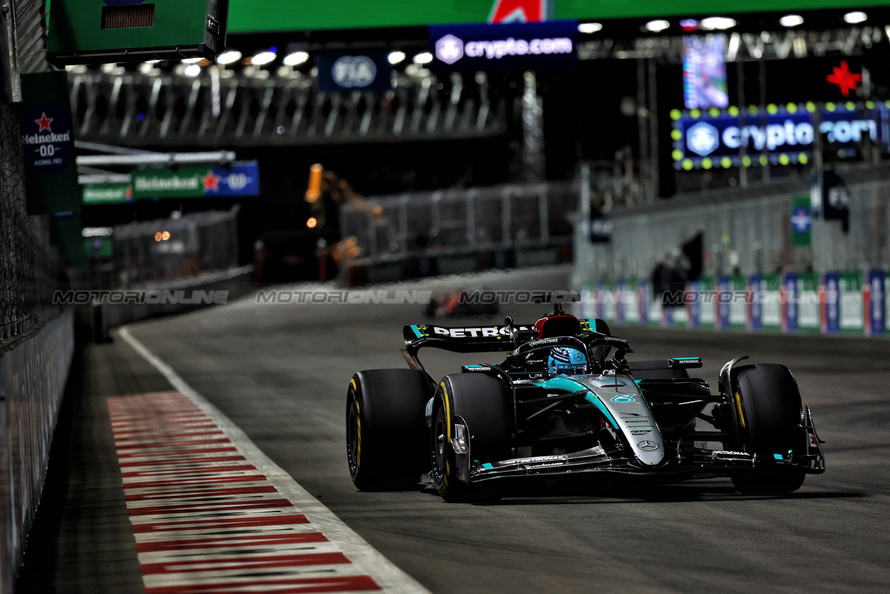 GP LAS VEGAS, George Russell (GBR) Mercedes AMG F1 W15.



23.11.2024. Formula 1 World Championship, Rd 22, Las Vegas Grand Prix, Las Vegas, Nevada, USA, Gara Day.

- www.xpbimages.com, EMail: requests@xpbimages.com © Copyright: Batchelor / XPB Images