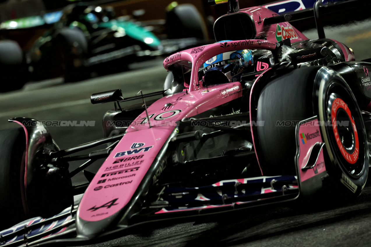GP LAS VEGAS, Pierre Gasly (FRA) Alpine F1 Team A524.

23.11.2024. Formula 1 World Championship, Rd 22, Las Vegas Grand Prix, Las Vegas, Nevada, USA, Gara Day.

 - www.xpbimages.com, EMail: requests@xpbimages.com © Copyright: Coates / XPB Images