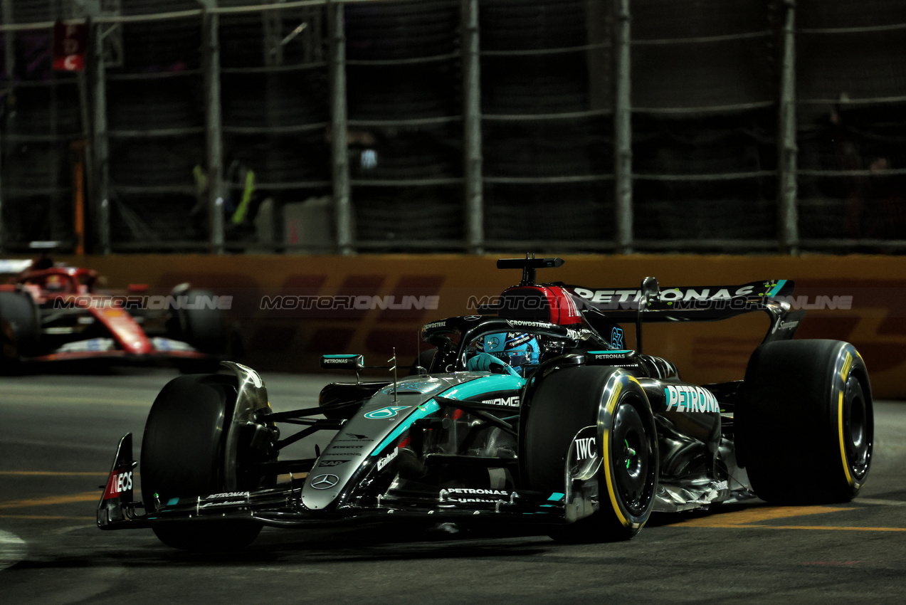 GP LAS VEGAS, George Russell (GBR) Mercedes AMG F1 W15.

23.11.2024. Formula 1 World Championship, Rd 22, Las Vegas Grand Prix, Las Vegas, Nevada, USA, Gara Day.

 - www.xpbimages.com, EMail: requests@xpbimages.com © Copyright: Coates / XPB Images