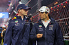 GP LAS VEGAS, (L to R): Max Verstappen (NLD) Red Bull Racing with team mate Sergio Perez (MEX) Red Bull Racing on the grid.

23.11.2024. Formula 1 World Championship, Rd 22, Las Vegas Grand Prix, Las Vegas, Nevada, USA, Gara Day.

- www.xpbimages.com, EMail: requests@xpbimages.com © Copyright: Batchelor / XPB Images