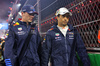 GP LAS VEGAS, (L to R): Max Verstappen (NLD) Red Bull Racing with team mate Sergio Perez (MEX) Red Bull Racing on the grid.

23.11.2024. Formula 1 World Championship, Rd 22, Las Vegas Grand Prix, Las Vegas, Nevada, USA, Gara Day.

- www.xpbimages.com, EMail: requests@xpbimages.com © Copyright: Batchelor / XPB Images