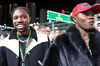 GP LAS VEGAS, (L to R): Noah Lyles (USA) Athlete with Domenica Junelle Bromfield (JAM) Athlete on the grid.

23.11.2024. Formula 1 World Championship, Rd 22, Las Vegas Grand Prix, Las Vegas, Nevada, USA, Gara Day.

- www.xpbimages.com, EMail: requests@xpbimages.com © Copyright: Bearne / XPB Images