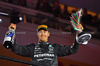 GP LAS VEGAS, Gara winner George Russell (GBR) Mercedes AMG F1 celebrates on the podium.

23.11.2024. Formula 1 World Championship, Rd 22, Las Vegas Grand Prix, Las Vegas, Nevada, USA, Gara Day.

- www.xpbimages.com, EMail: requests@xpbimages.com © Copyright: Batchelor / XPB Images