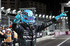 GP LAS VEGAS, Gara winner George Russell (GBR) Mercedes AMG F1 celebrates in parc ferme.

23.11.2024. Formula 1 World Championship, Rd 22, Las Vegas Grand Prix, Las Vegas, Nevada, USA, Gara Day.

- www.xpbimages.com, EMail: requests@xpbimages.com © Copyright: Bearne / XPB Images