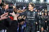 GP LAS VEGAS, Gara winner George Russell (GBR) Mercedes AMG F1 celebrates in parc ferme.

23.11.2024. Formula 1 World Championship, Rd 22, Las Vegas Grand Prix, Las Vegas, Nevada, USA, Gara Day.

- www.xpbimages.com, EMail: requests@xpbimages.com © Copyright: Bearne / XPB Images
