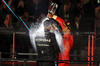 GP LAS VEGAS, (L to R): Gara winner George Russell (GBR) Mercedes AMG F1 celebrates on the podium with third placed Carlos Sainz Jr (ESP) Ferrari.

23.11.2024. Formula 1 World Championship, Rd 22, Las Vegas Grand Prix, Las Vegas, Nevada, USA, Gara Day.

- www.xpbimages.com, EMail: requests@xpbimages.com © Copyright: Moy / XPB Images