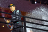 GP LAS VEGAS, Gara winner George Russell (GBR) Mercedes AMG F1 celebrates on the podium.

23.11.2024. Formula 1 World Championship, Rd 22, Las Vegas Grand Prix, Las Vegas, Nevada, USA, Gara Day.

- www.xpbimages.com, EMail: requests@xpbimages.com © Copyright: Batchelor / XPB Images