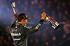 GP LAS VEGAS, Gara winner George Russell (GBR) Mercedes AMG F1 celebrates on the podium.

23.11.2024. Formula 1 World Championship, Rd 22, Las Vegas Grand Prix, Las Vegas, Nevada, USA, Gara Day.

- www.xpbimages.com, EMail: requests@xpbimages.com © Copyright: Charniaux / XPB Images