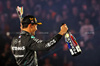 GP LAS VEGAS, Gara winner George Russell (GBR) Mercedes AMG F1 celebrates on the podium.

23.11.2024. Formula 1 World Championship, Rd 22, Las Vegas Grand Prix, Las Vegas, Nevada, USA, Gara Day.

- www.xpbimages.com, EMail: requests@xpbimages.com © Copyright: Charniaux / XPB Images