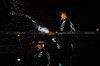 GP LAS VEGAS, (L to R): Gara winner George Russell (GBR) Mercedes AMG F1 celebrates on the podium with Rich Lane (GBR) Mercedes AMG F1 Senior Track Engineer.

23.11.2024. Formula 1 World Championship, Rd 22, Las Vegas Grand Prix, Las Vegas, Nevada, USA, Gara Day.

- www.xpbimages.com, EMail: requests@xpbimages.com © Copyright: Bearne / XPB Images