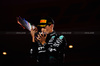 GP LAS VEGAS, Gara winner George Russell (GBR) Mercedes AMG F1 celebrates on the podium.

23.11.2024. Formula 1 World Championship, Rd 22, Las Vegas Grand Prix, Las Vegas, Nevada, USA, Gara Day.

- www.xpbimages.com, EMail: requests@xpbimages.com © Copyright: Bearne / XPB Images