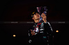 GP LAS VEGAS, Gara winner George Russell (GBR) Mercedes AMG F1 celebrates on the podium.

23.11.2024. Formula 1 World Championship, Rd 22, Las Vegas Grand Prix, Las Vegas, Nevada, USA, Gara Day.

- www.xpbimages.com, EMail: requests@xpbimages.com © Copyright: Bearne / XPB Images