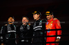 GP LAS VEGAS, The podium (L to R): Lewis Hamilton (GBR) Mercedes AMG F1, second; Rich Lane (GBR) Mercedes AMG F1 Senior Track Engineer; George Russell (GBR) Mercedes AMG F1, vincitore; Carlos Sainz Jr (ESP) Ferrari, third.

23.11.2024. Formula 1 World Championship, Rd 22, Las Vegas Grand Prix, Las Vegas, Nevada, USA, Gara Day.

- www.xpbimages.com, EMail: requests@xpbimages.com © Copyright: Bearne / XPB Images