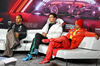 GP LAS VEGAS, (L to R): Lewis Hamilton (GBR) Mercedes AMG F1; George Russell (GBR) Mercedes AMG F1; e Carlos Sainz Jr (ESP) Ferrari, in the post race FIA Press Conference.

23.11.2024. Formula 1 World Championship, Rd 22, Las Vegas Grand Prix, Las Vegas, Nevada, USA, Gara Day.

- www.xpbimages.com, EMail: requests@xpbimages.com © Copyright: Price / XPB Images