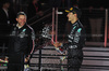 GP LAS VEGAS, Gara winner George Russell (GBR) Mercedes AMG F1 (Right) celebrates on the podium with Rich Lane (GBR) Mercedes AMG F1 Senior Track Engineer.

23.11.2024. Formula 1 World Championship, Rd 22, Las Vegas Grand Prix, Las Vegas, Nevada, USA, Gara Day.

- www.xpbimages.com, EMail: requests@xpbimages.com © Copyright: Moy / XPB Images