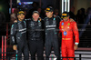 GP LAS VEGAS, The podium (L to R): Lewis Hamilton (GBR) Mercedes AMG F1, second; Rich Lane (GBR) Mercedes AMG F1 Senior Track Engineer; George Russell (GBR) Mercedes AMG F1, vincitore; Carlos Sainz Jr (ESP) Ferrari, third.

23.11.2024. Formula 1 World Championship, Rd 22, Las Vegas Grand Prix, Las Vegas, Nevada, USA, Gara Day.

- www.xpbimages.com, EMail: requests@xpbimages.com © Copyright: Moy / XPB Images