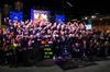 GP LAS VEGAS, Max Verstappen (NLD) Red Bull Racing celebrates his fourth World Championship with the team.

23.11.2024. Formula 1 World Championship, Rd 22, Las Vegas Grand Prix, Las Vegas, Nevada, USA, Gara Day.

- www.xpbimages.com, EMail: requests@xpbimages.com © Copyright: Charniaux / XPB Images