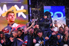 GP LAS VEGAS, Max Verstappen (NLD) Red Bull Racing celebrates his fourth World Championship with the team.

23.11.2024. Formula 1 World Championship, Rd 22, Las Vegas Grand Prix, Las Vegas, Nevada, USA, Gara Day.

- www.xpbimages.com, EMail: requests@xpbimages.com © Copyright: Charniaux / XPB Images