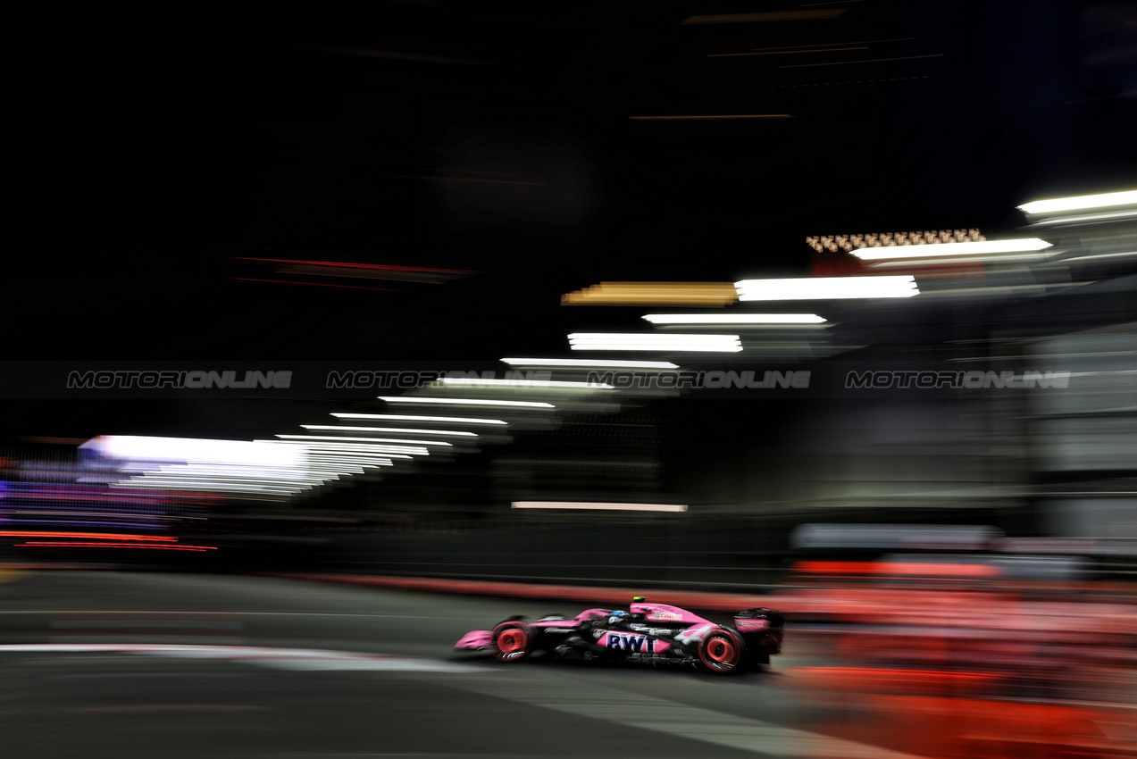 GP LAS VEGAS, Pierre Gasly (FRA) Alpine F1 Team A524.

22.11.2024. Formula 1 World Championship, Rd 22, Las Vegas Grand Prix, Las Vegas, Nevada, USA, Qualifiche Day.

- www.xpbimages.com, EMail: requests@xpbimages.com © Copyright: Charniaux / XPB Images