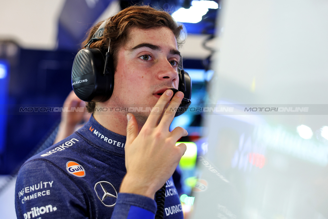 GP LAS VEGAS, Franco Colapinto (ARG) Williams Racing.

22.11.2024. Formula 1 World Championship, Rd 22, Las Vegas Grand Prix, Las Vegas, Nevada, USA, Qualifiche Day.

- www.xpbimages.com, EMail: requests@xpbimages.com © Copyright: Bearne / XPB Images