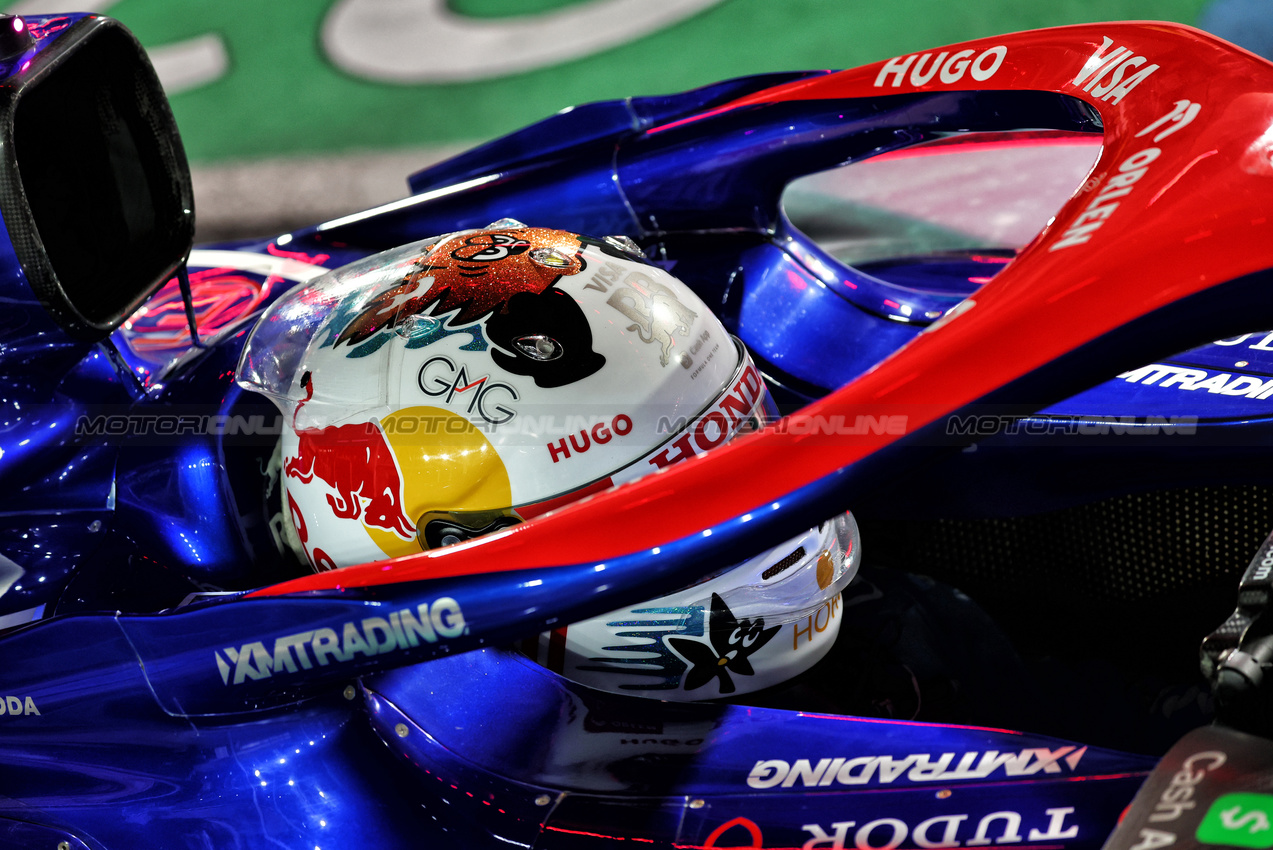 GP LAS VEGAS, Liam Lawson (NZL) RB VCARB 01 in the pits.

22.11.2024. Formula 1 World Championship, Rd 22, Las Vegas Grand Prix, Las Vegas, Nevada, USA, Qualifiche Day.

- www.xpbimages.com, EMail: requests@xpbimages.com © Copyright: Batchelor / XPB Images