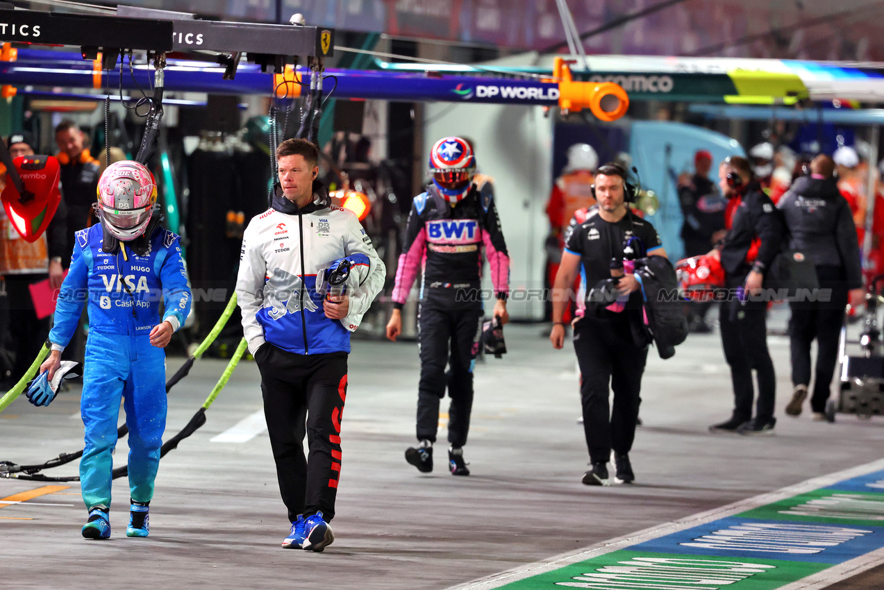 GP LAS VEGAS, Liam Lawson (NZL) RB.

22.11.2024. Formula 1 World Championship, Rd 22, Las Vegas Grand Prix, Las Vegas, Nevada, USA, Qualifiche Day.

- www.xpbimages.com, EMail: requests@xpbimages.com © Copyright: Batchelor / XPB Images
