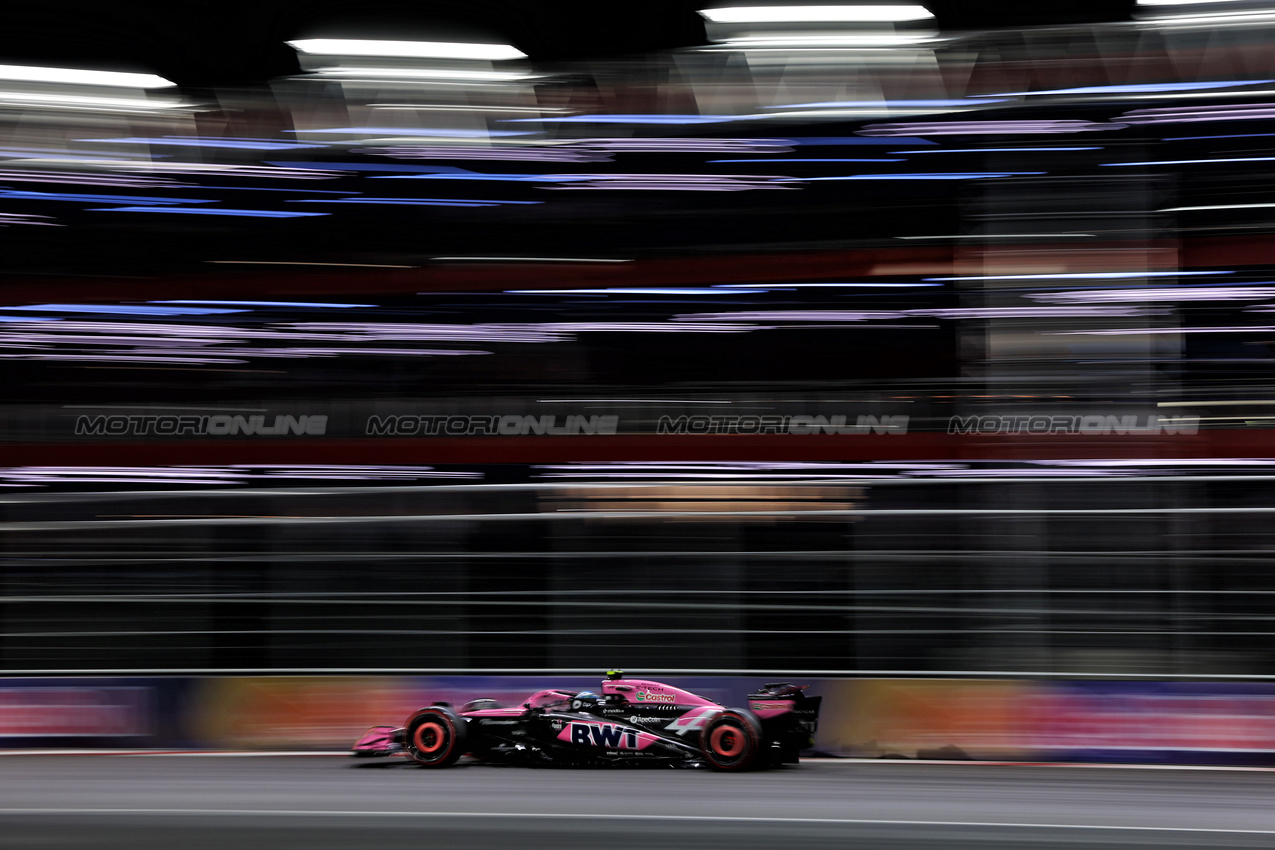 GP LAS VEGAS, Pierre Gasly (FRA) Alpine F1 Team A524.

22.11.2024. Formula 1 World Championship, Rd 22, Las Vegas Grand Prix, Las Vegas, Nevada, USA, Qualifiche Day.

 - www.xpbimages.com, EMail: requests@xpbimages.com © Copyright: Coates / XPB Images