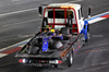 GP LAS VEGAS, The Williams Racing FW46 of Franco Colapinto (ARG) is recovered back to the pits on the back of a truck after he crashed in qualifying.

22.11.2024. Formula 1 World Championship, Rd 22, Las Vegas Grand Prix, Las Vegas, Nevada, USA, Qualifiche Day.

- www.xpbimages.com, EMail: requests@xpbimages.com © Copyright: Bearne / XPB Images