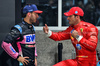GP LAS VEGAS, (L to R): third placed Pierre Gasly (FRA) Alpine F1 Team with second placed Carlos Sainz Jr (ESP) Ferrari in qualifying parc ferme.

22.11.2024. Formula 1 World Championship, Rd 22, Las Vegas Grand Prix, Las Vegas, Nevada, USA, Qualifiche Day.

- www.xpbimages.com, EMail: requests@xpbimages.com © Copyright: Batchelor / XPB Images