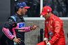 GP LAS VEGAS, (L to R): third placed Pierre Gasly (FRA) Alpine F1 Team with second placed Carlos Sainz Jr (ESP) Ferrari in qualifying parc ferme.

22.11.2024. Formula 1 World Championship, Rd 22, Las Vegas Grand Prix, Las Vegas, Nevada, USA, Qualifiche Day.

- www.xpbimages.com, EMail: requests@xpbimages.com © Copyright: Batchelor / XPB Images