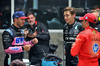 GP LAS VEGAS, (L to R): third placed Pierre Gasly (FRA) Alpine F1 Team with pole sitter George Russell (GBR) Mercedes AMG F1 e second placed Carlos Sainz Jr (ESP) Ferrari in qualifying parc ferme.

22.11.2024. Formula 1 World Championship, Rd 22, Las Vegas Grand Prix, Las Vegas, Nevada, USA, Qualifiche Day.

- www.xpbimages.com, EMail: requests@xpbimages.com © Copyright: Batchelor / XPB Images