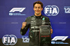 GP LAS VEGAS, George Russell (GBR) Mercedes AMG F1 with the Pirelli Pole Position Award in qualifying parc ferme.

22.11.2024. Formula 1 World Championship, Rd 22, Las Vegas Grand Prix, Las Vegas, Nevada, USA, Qualifiche Day.

- www.xpbimages.com, EMail: requests@xpbimages.com © Copyright: Batchelor / XPB Images