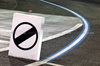 GP LAS VEGAS, Pit lane exit board.

22.11.2024. Formula 1 World Championship, Rd 22, Las Vegas Grand Prix, Las Vegas, Nevada, USA, Qualifiche Day.

- www.xpbimages.com, EMail: requests@xpbimages.com © Copyright: Batchelor / XPB Images