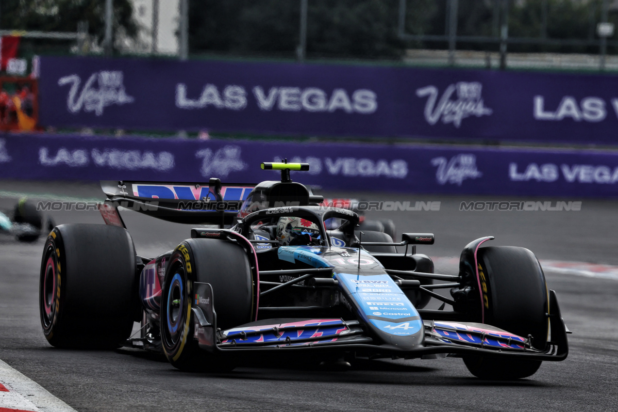 GP MESSICO, Pierre Gasly (FRA) Alpine F1 Team A524.

27.10.2024. Formula 1 World Championship, Rd 20, Mexican Grand Prix, Mexico City, Mexico, Gara Day.

- www.xpbimages.com, EMail: requests@xpbimages.com © Copyright: Charniaux / XPB Images