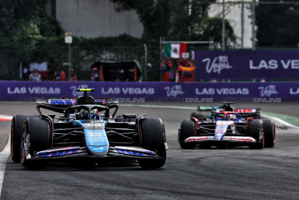 GP MESSICO, Pierre Gasly (FRA) Alpine F1 Team A524.

27.10.2024. Formula 1 World Championship, Rd 20, Mexican Grand Prix, Mexico City, Mexico, Gara Day.

- www.xpbimages.com, EMail: requests@xpbimages.com © Copyright: Charniaux / XPB Images