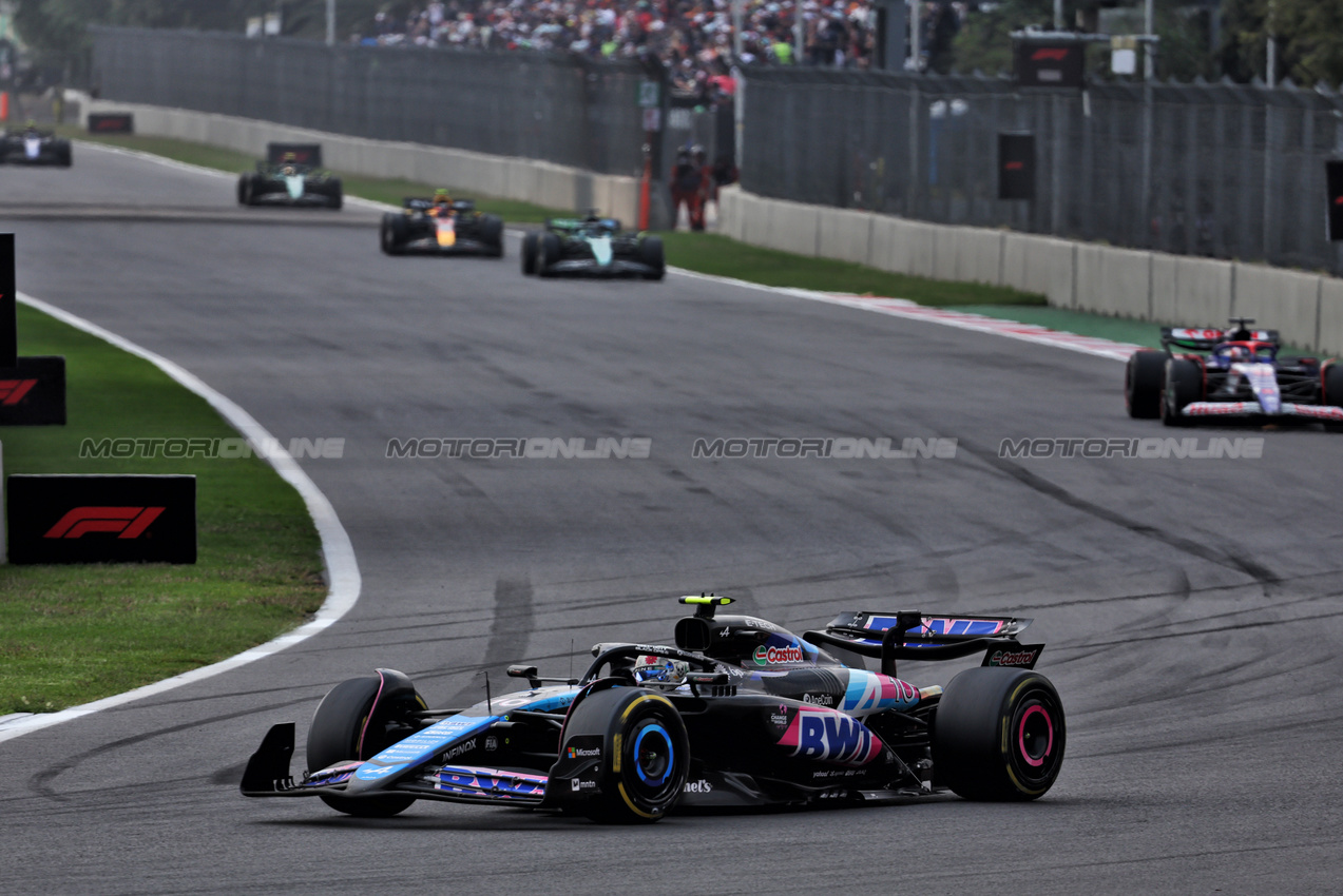 GP MESSICO, Pierre Gasly (FRA) Alpine F1 Team A524.

27.10.2024. Formula 1 World Championship, Rd 20, Mexican Grand Prix, Mexico City, Mexico, Gara Day.

- www.xpbimages.com, EMail: requests@xpbimages.com © Copyright: Batchelor / XPB Images